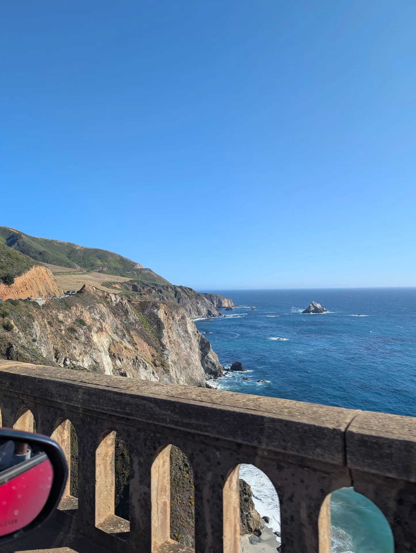 bixby bridge, driving across