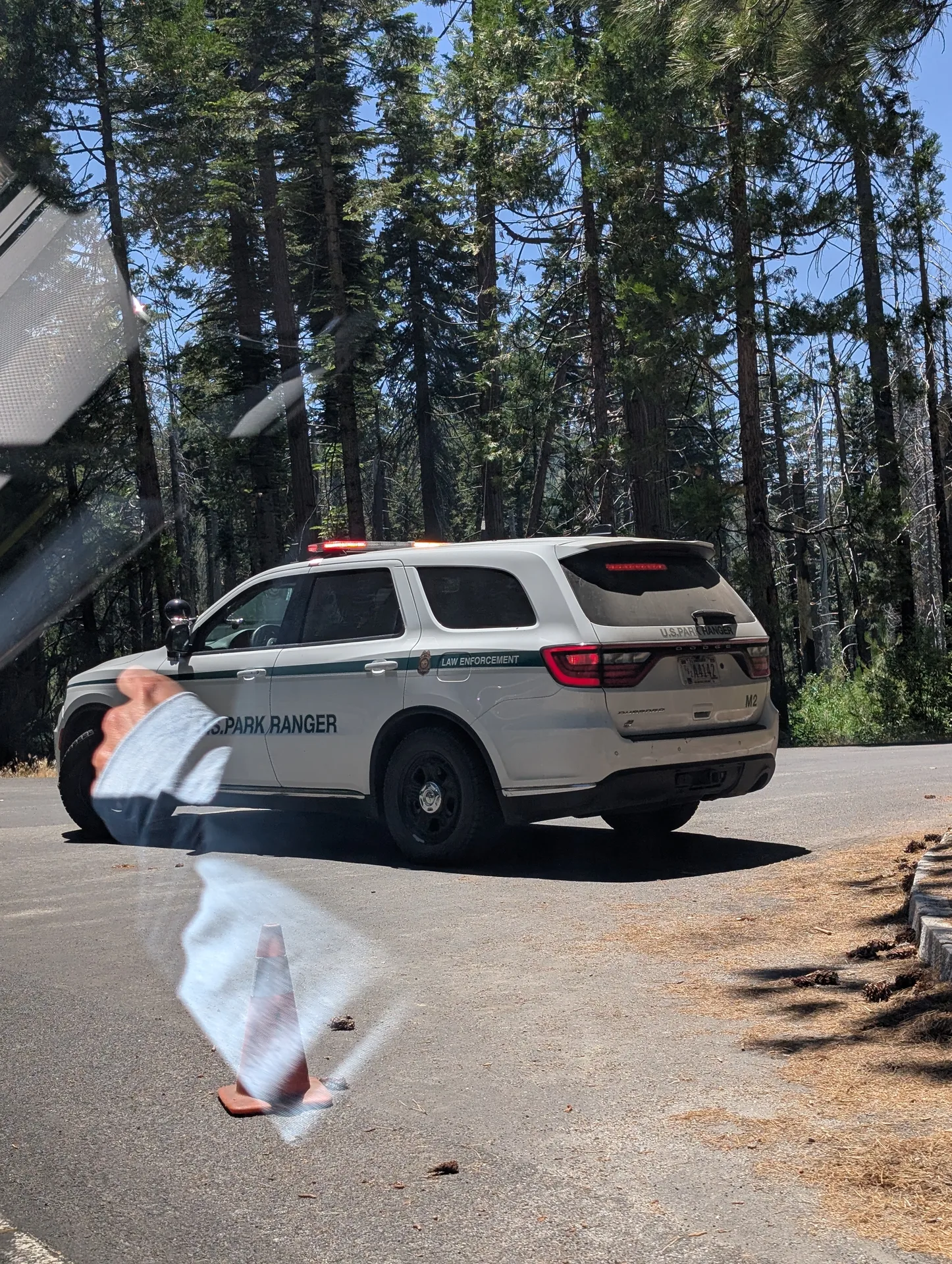 started seeing park ranger suvs