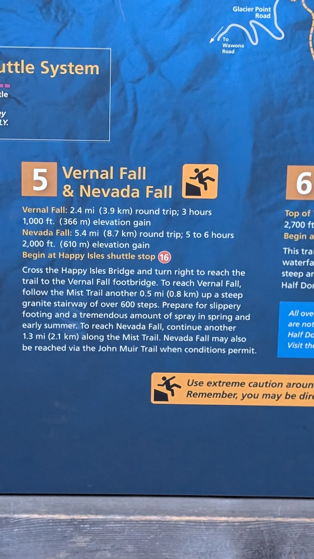 reading up on tomorrow's hike · we decided we wanted a hard one