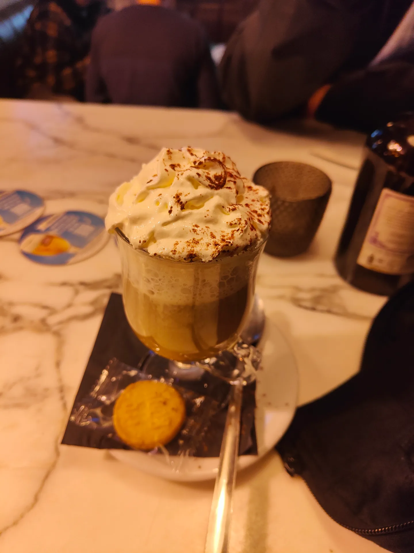 an irish coffee on the oudezijds voorburgwal, and a long catch-up