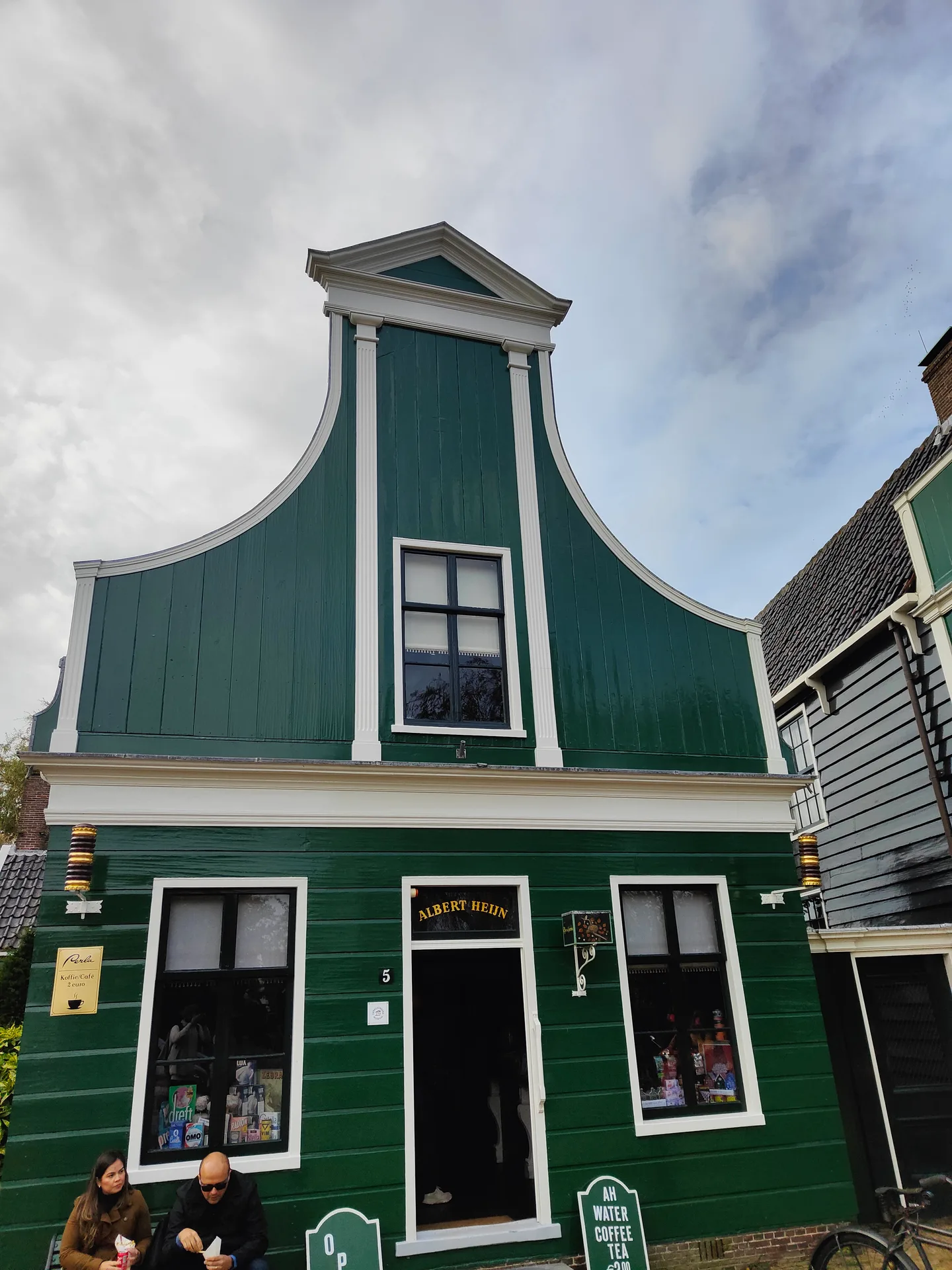 the albert heijn that started it all, green-gabled on the zaan