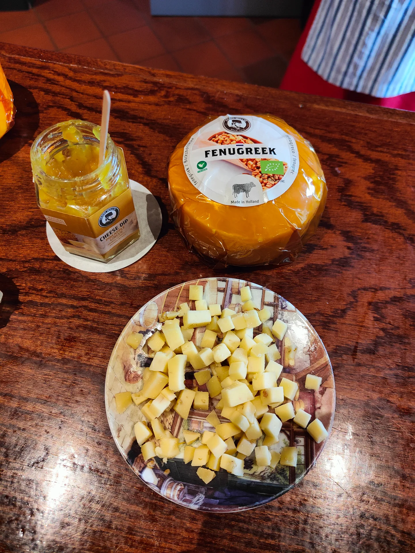 fenugreek cheese and mustard