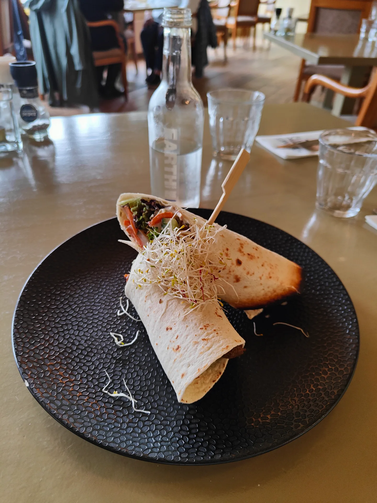 a sprouted wrap at de hoop op d'swarte walvis