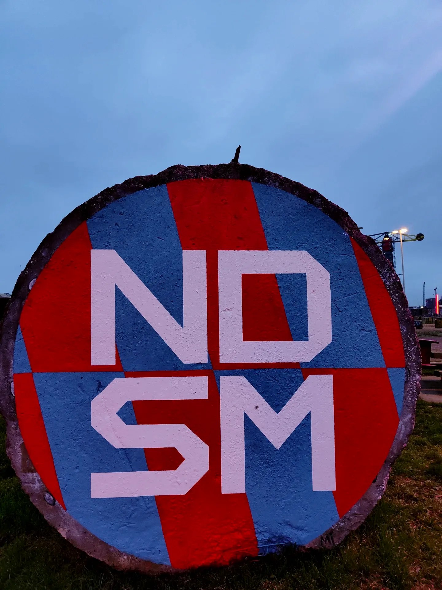 the ndsm wheel as the ij goes blue