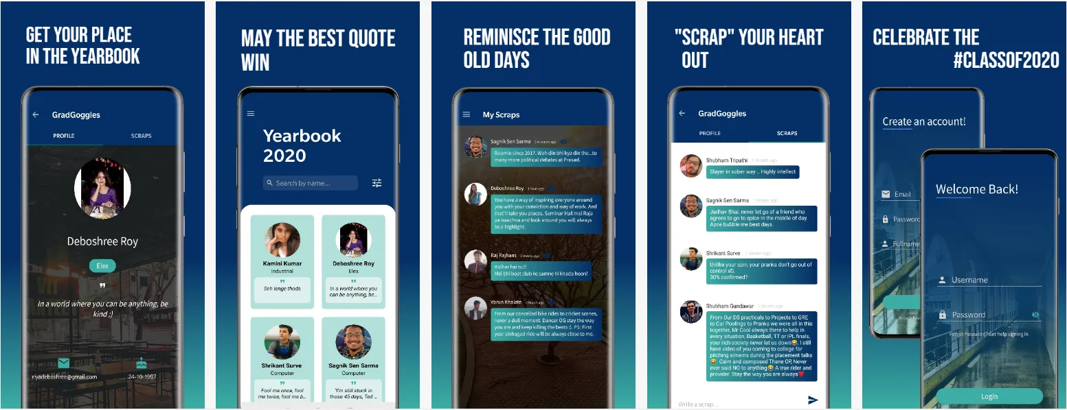 GradGoggles Logo Design