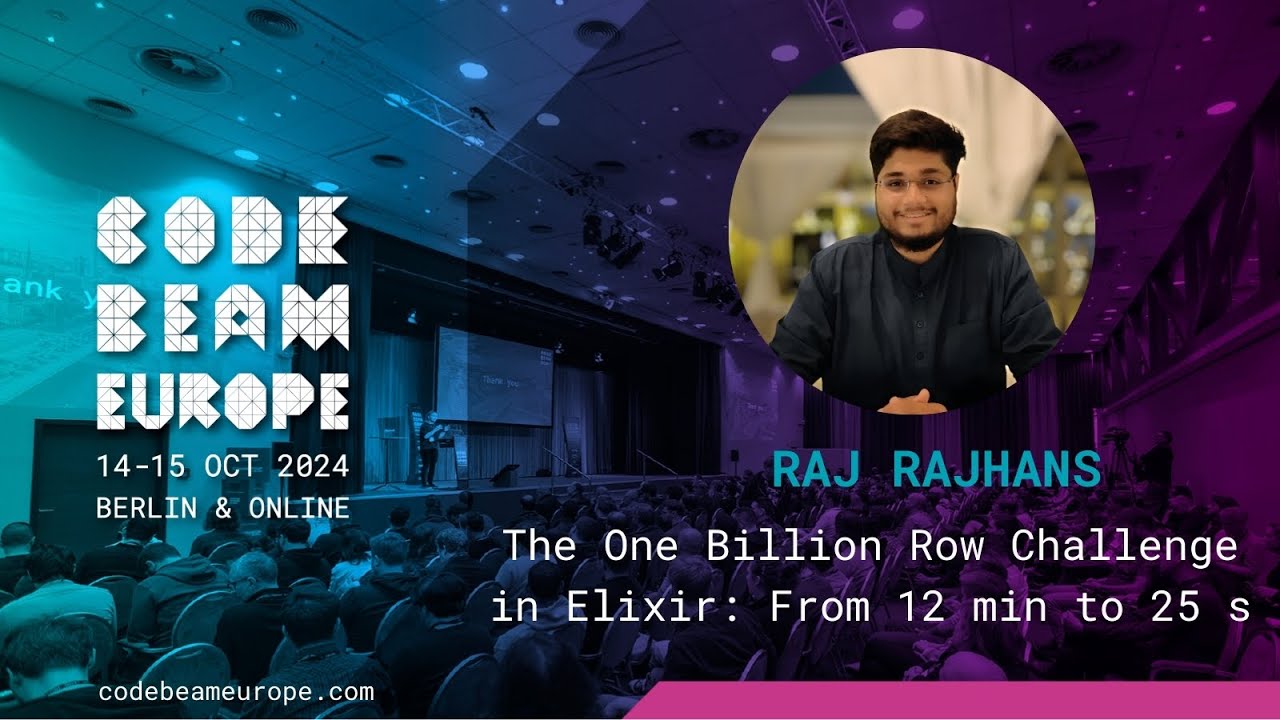 The One Billion Row Challenge in Elixir