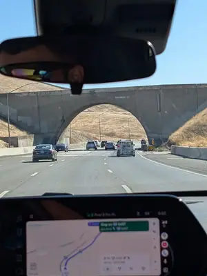 the aqueduct crossing i-580 near tracy